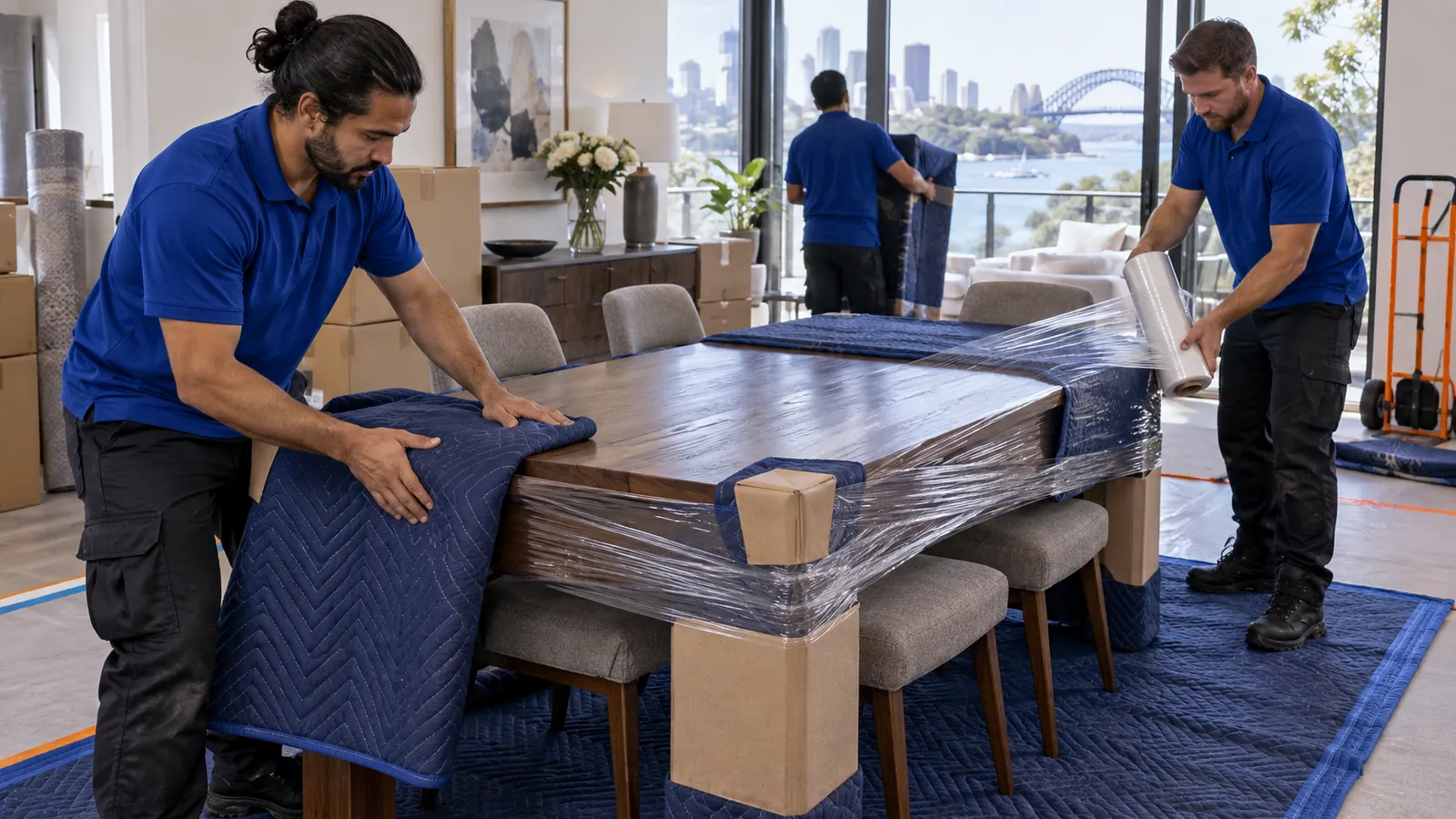 Furniture removalists Sydney for protected furniture transport