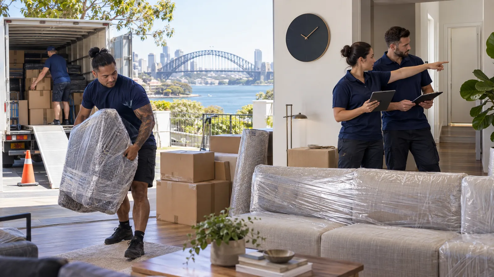 Same-day removalists Sydney availability and urgent move scope